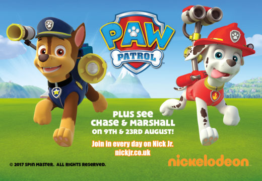 PAW PATROL'S CHASE & MARSHALL - VISITING 9TH & 23 AUGUST!