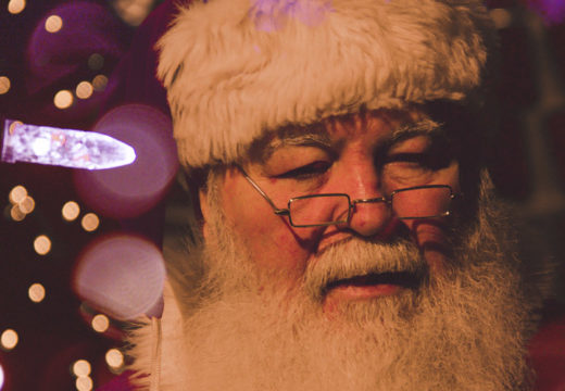 Father Christmas at The Hop Farm in Kent!
