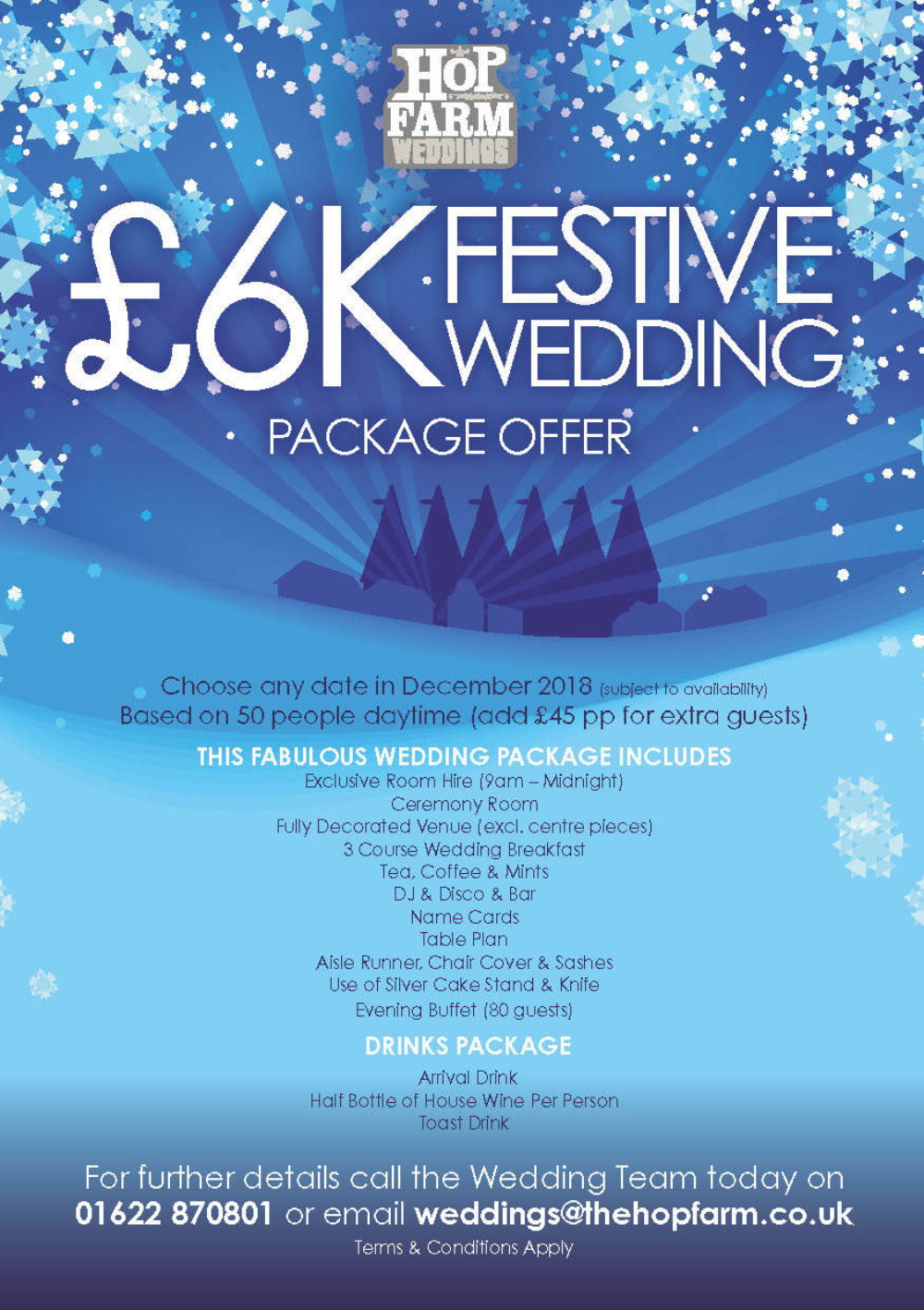 December Wedding Offer 2018 A5 2